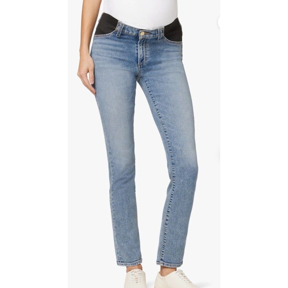 NWT JOE'S JEANS Maternity The Lara Mid Rise Cigarette Ankle Jeans Size 27